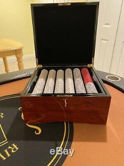 750 Piece Scroll Poker Chip Set