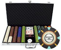 750 ct The Mint 13.5 Gram Casino Grade Poker Chip Set Aluminum Case