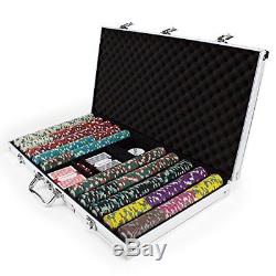 750ct. Poker Knights 13.5g Poker Chip Set in Aluminum Carry Case