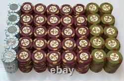 800 HOLIDAY IN RENO Casino Chips Rare Set H-mold CIC vintage. $1, $5, $25 Poker