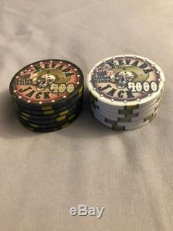 825 ct Nevada Jack 10g Poker Chip Set with cases 9 denominations FREE SHIPPING