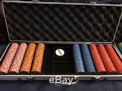 825 ct Nevada Jack 10g Poker Chip Set with cases 9 denominations FREE SHIPPING