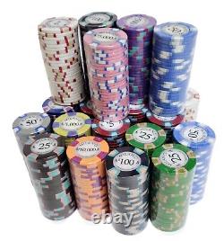 9g Clay Milano Poker Chips 1000pc/With Case