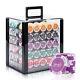 ALPS Monte Carlo Casino 1000pcs Poker Set with Acrylic Case / 13.5g Clay Chips