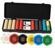 ARTGAME 14g Clay Poker Chips Set for Texas Hold'em, 500 PCS 500 Blank Chips