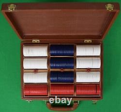 Abercrombie & Fitch Poker Chip Leather Box Set