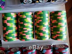 Affordable 230 piece set of Paulson Pharaoh Poker chips