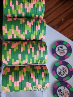 Affordable 230 piece set of Paulson Pharaoh Poker chips