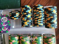 Affordable 230 piece set of Paulson Pharaoh Poker chips