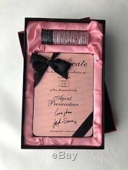 Agent Provocateur Signed Limited Editon Box Set Strip Poker Chips Cards Erotica