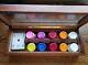 Agresti handmade poker set box
