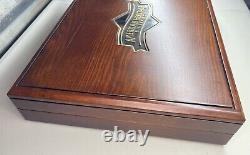 American Heritage Billiards Heirloom Poker Set Professional 500 Piece 90% Sealed