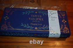 Anthropologie Boxed Poker Box Set-Brand New Never Used-Faites Vos Jeux