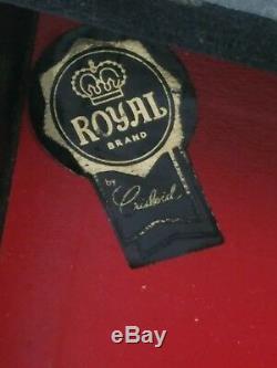 Antique Royal Brand by Crisloid Poker Chip Set Bakelite Catalox Chips with Case