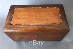 Antique Vintage Inlaid Wood Box Set Poker Rack Chips 200 Bakelite Catalin Casein