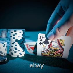 Authentic Casino Poker Set 11.5g Chips with Cards & Velvet Case 500 Pieces