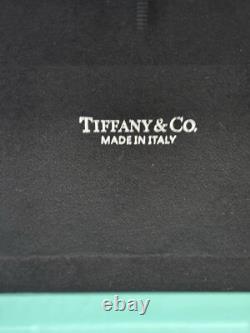 Authentic TIFFANY & CO Full Poker Chip Set Set Of 2 Playing Cards Travel Case