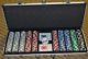 BASS PRO SHOP 500 Poker Chip Set with Aluminum Case