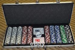 BASS SHOP Poker Chip Set with Aluminum