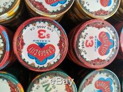 BCC Garden City Casino Clay Poker Chip Set