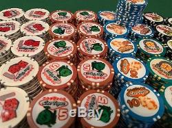 BEAUTIFUL Vintage Las Vegas Poker Chip Set in great condition! Must see