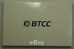 BTCC Mint Signature Set 57/200 Bitcoin BTC Poker Chip Coin Like Casascius