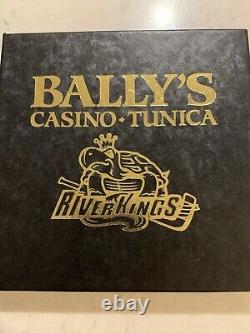 Bally's Casino Chips Set. Brand New Limited Edition. Riverkings Hockey Team