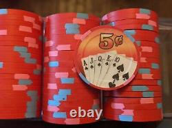 Bcc fan of cards 400 poker chips not Paulson