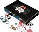 Bicycle Masters 300 8 Gram Clay Composite Poker Chip Set in a Black Lacquer Box
