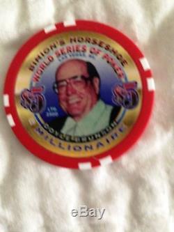 Binion's Horseshoe World Series of Poker Millionaire Chip Set, Limited Edition