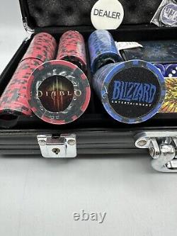 Blizzard Employee Exclusive Poker Chip Set World Of Warcraft, Diablo & Starcraft
