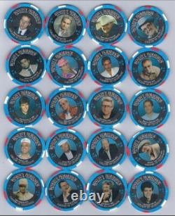 Brand New Authentic Wsop Gallery Of Champions Chip Set (20 Poker Chips)