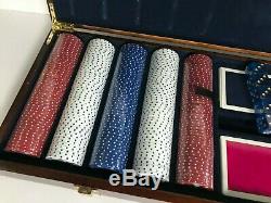 Brooks Brothers Poker Chip Set NEW READ