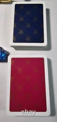 Brooks Brothers Poker Chip Set With Dice Rare! Heavy