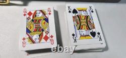 Brooks Brothers Poker Chip Set With Dice Rare! Heavy
