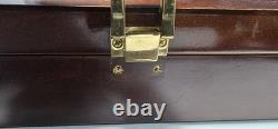 Brooks Brothers Poker Chip Set With Dice Rare! Heavy