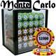 Brybelly Holdings PCS-2606A Pre-Pack 1000 Ct Monte Carlo Chip Set Acrylic Case