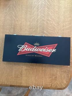 Budweiser Beer World Poker Tour Multicolor Poker Chip Set With Heavy Black Case