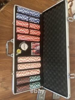 Budweiser Poker Set Aluminum Case Complete SEALED Set W Cards Chips NEW