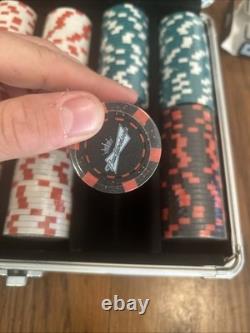 Budweiser Poker Set Aluminum Case Complete SEALED Set W Cards Chips NEW
