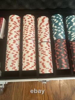 Budweiser Poker Set Aluminum Case Complete SEALED Set W Cards Chips NEW