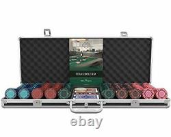 Bullets Playing Cards Designer Poker Case Corrado Deluxe Poker Set with 5