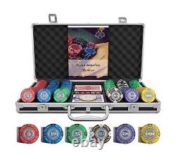 Bullets Playing Cards Designer Poker Case Tony Deluxe Poker Set with 300