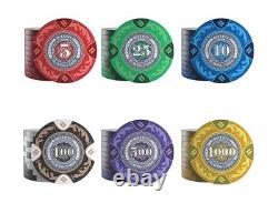 Bullets Playing Cards Designer Poker Case Tony Deluxe Poker Set with 300