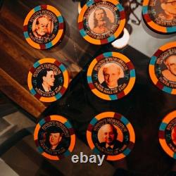 COMPLETE SETS POKER CHAMPIONS Horseshoe Casino. 1978- late 90s. 6 sets available