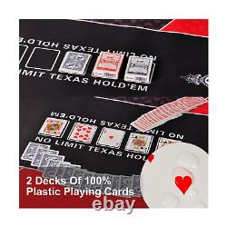 CONTINUE 14G Clay Poker Chips Set for Texas Hold'Em