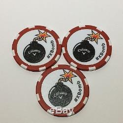 Callaway Golf Poker Chip Ball Marker (set of 3)