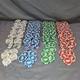 Camel Poker Chip set Las Vegas Promotion 2005 11.5 gram Clay Red Blue Green Gray