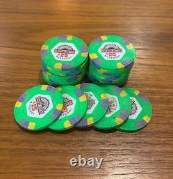 Casino Aztar 300 Piece Set Authentic Paulson Casino Used Poker Chips