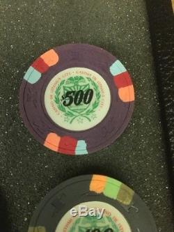 Casino De Isthmus City Poker Chips Hat & Cane Bond License To Kill 300 chip Lot